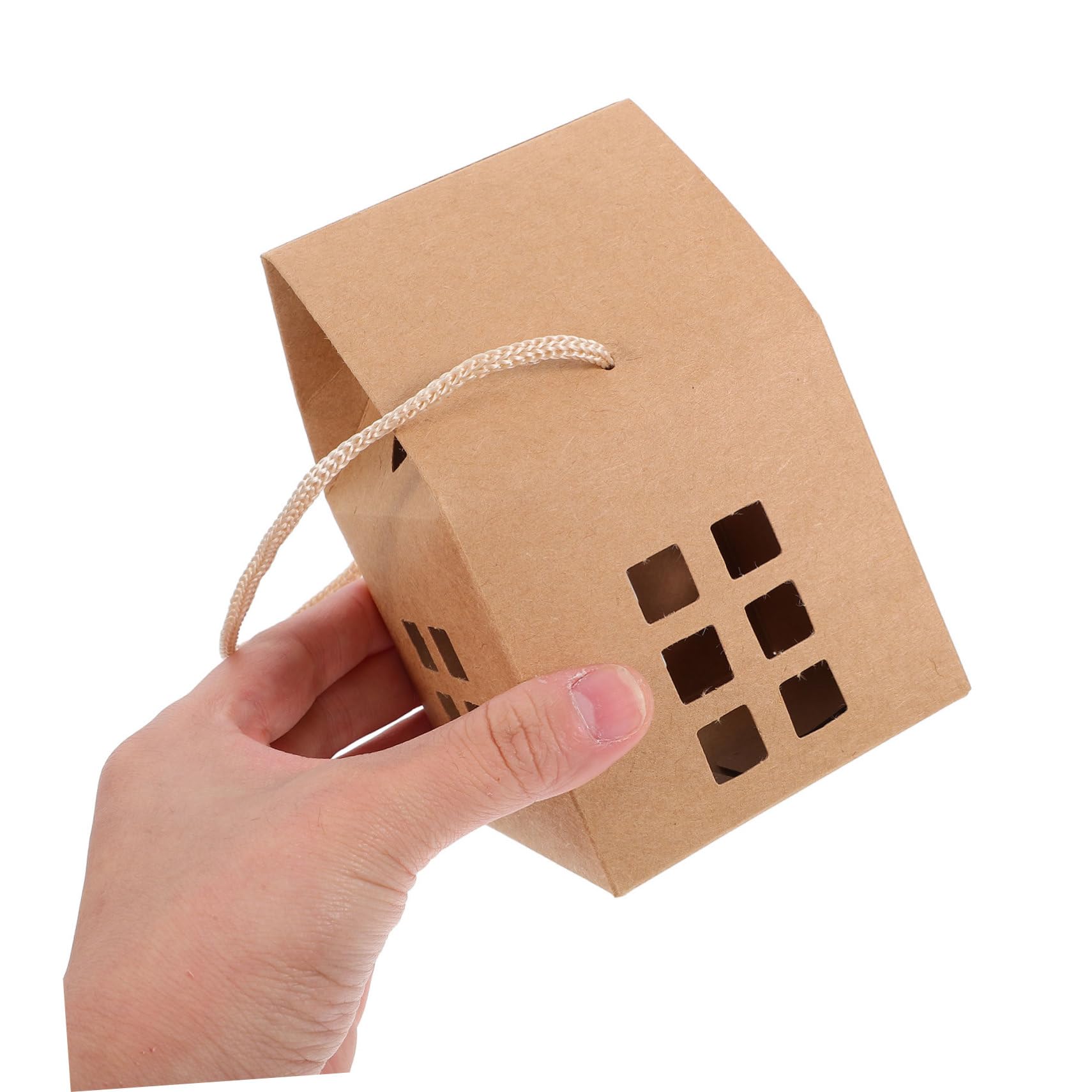 LABRIMP 50 piezas Cajas Regalo Forma Casa Kraft para Dulces y Galletas Cajitas para Bodas Detalles Invitados Decoración DIY para Fiestas