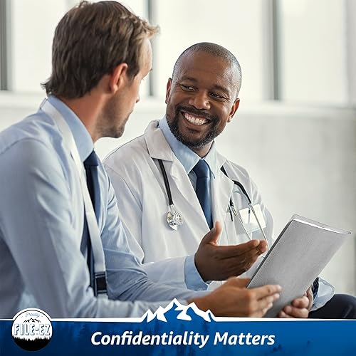 Vista 64 de File-EZ - Carpetas de dos bolsillos, Rojo