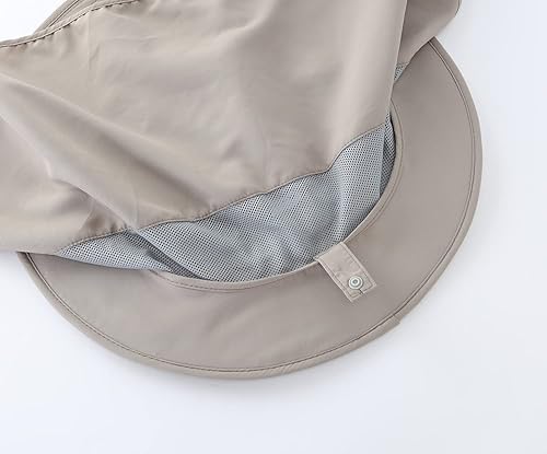 Miniatura 7 de Home Prefer Sombrero para sol para el aire libre con protección UV secado rápido unisex con solapa para proteger el cuello