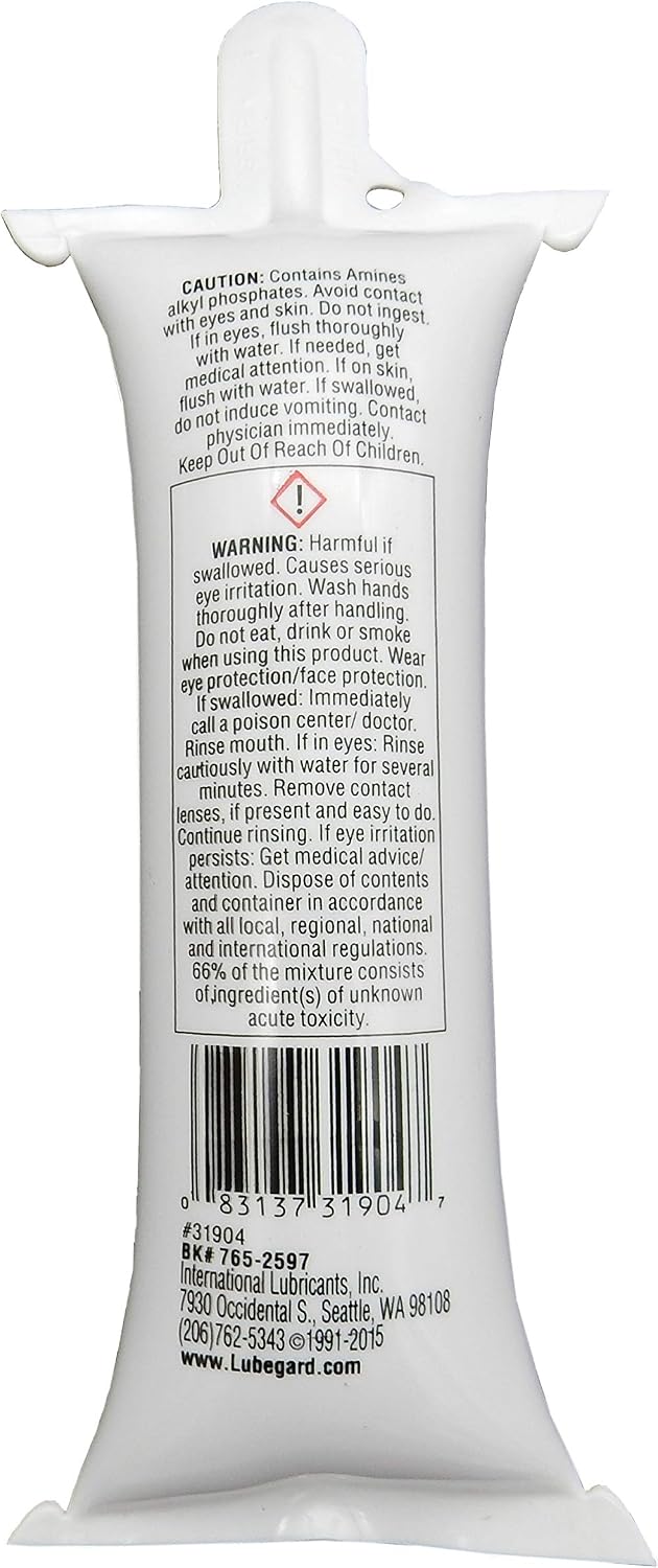 Lubegard 31904 Universal Limited Slip Supplement, 4 oz, White