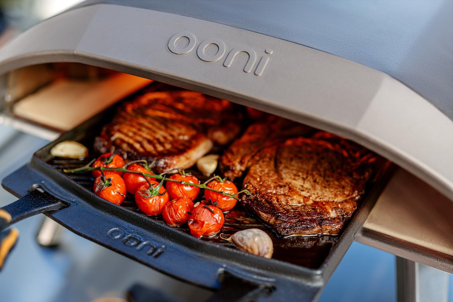 Ooni Koda 16 Gas Pizzaofen – 50 mBar Outdoor Pizzaofen Gas – Gartenofen für Grillen, Kochen und Backen – Gartenofen für Pizzas – Pizza Oven – Backt Pizzen in nur 60 Sekunden - (DE|AT- 50 mBar)