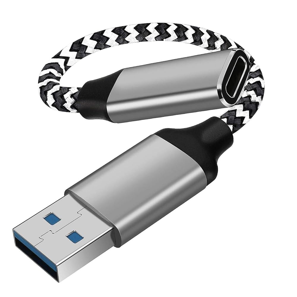 Type-C メス - USB3.0 オス モバイルデータ 充電器 アダプター Amazon.co.jp: USB Type Cメス to USB オス 変換アダプター 3A