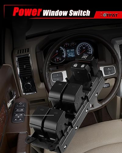 Miniatura 4 de Interruptor de elevalunas eléctrico lateral para Toyota Prius 1.8L 2010 2011 2012 2013 2014 2015 Interruptor de control del lado del conductor OEM #