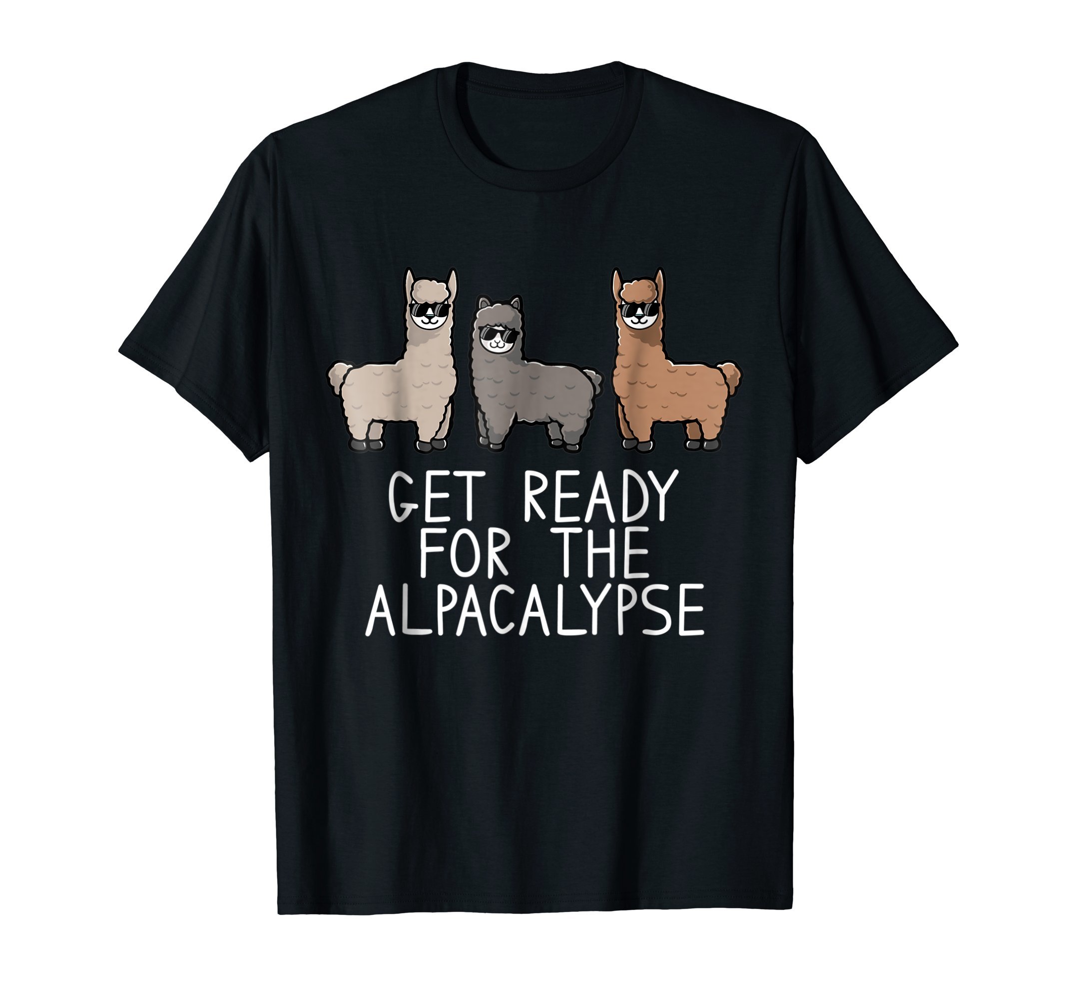 Funny Get Ready For The Alpacalypse Alpaca Shirt