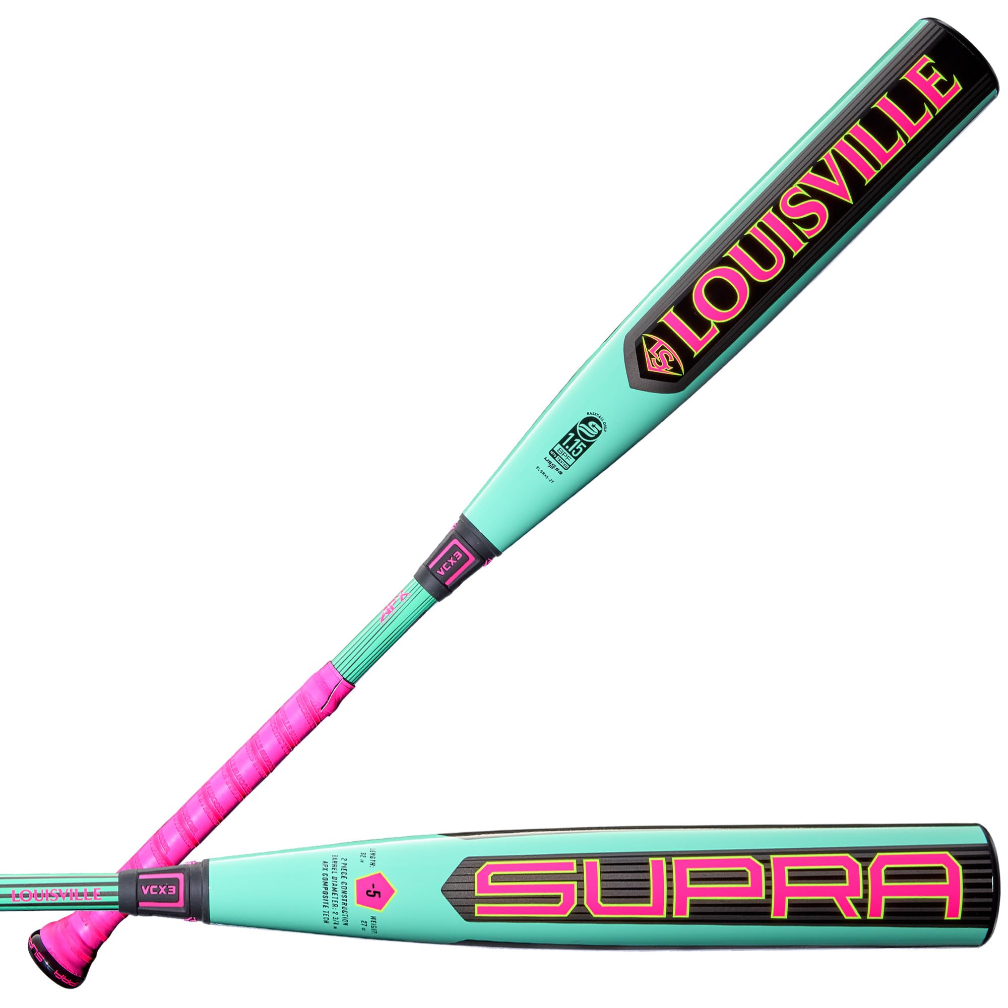 Amazon | Louisville Slugger 2026 Supra™ (-5) 2 ¾インチ USSSA 野球