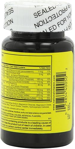 Miniatura 4 de Nature's Blend NAT B MULTIVITAMIN & MIN TB, surtido, 100 unidades
