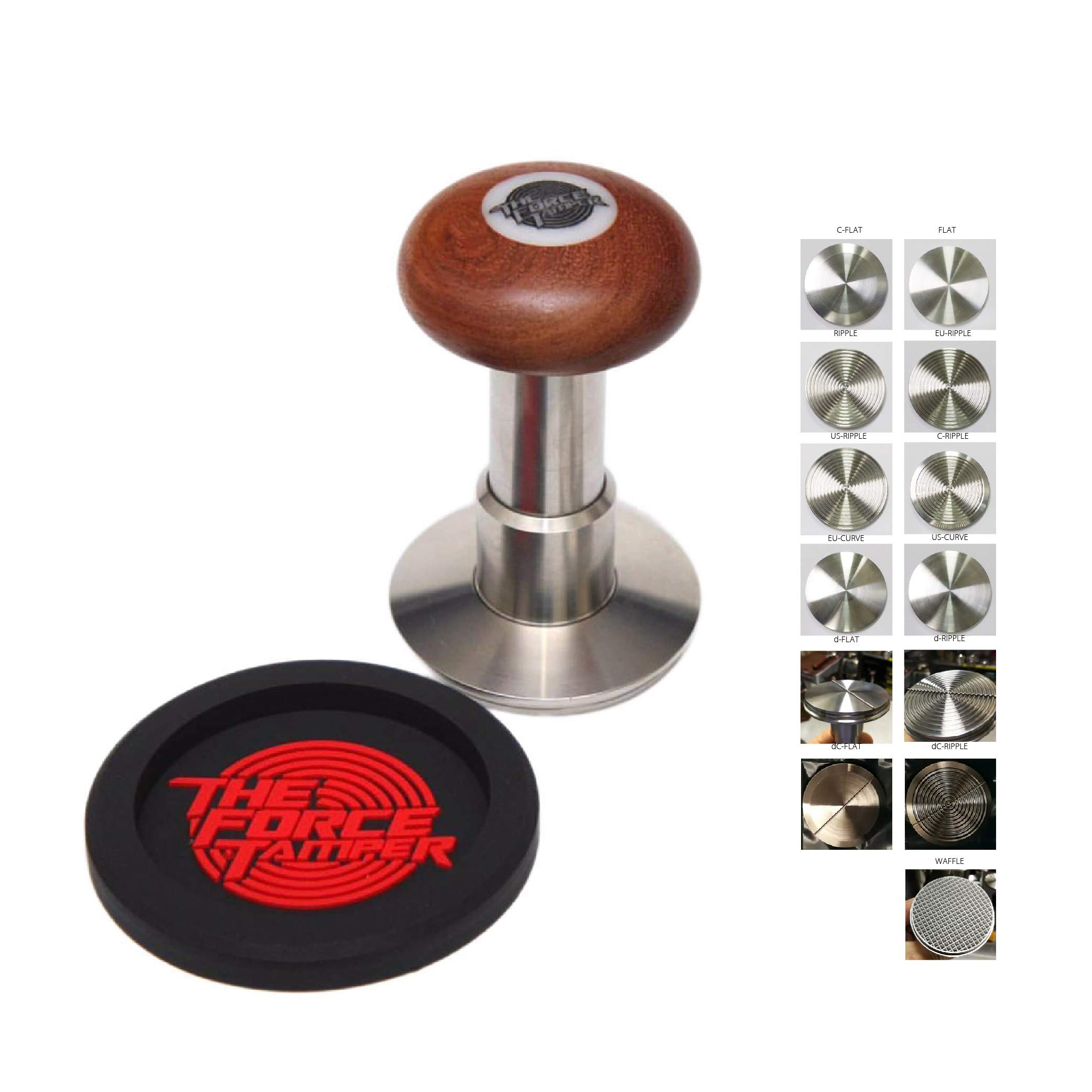 Automatic Impact Coffee Tamper Adjustable Const Pressure and Autoleveling Full Set (58.50, Jelly)