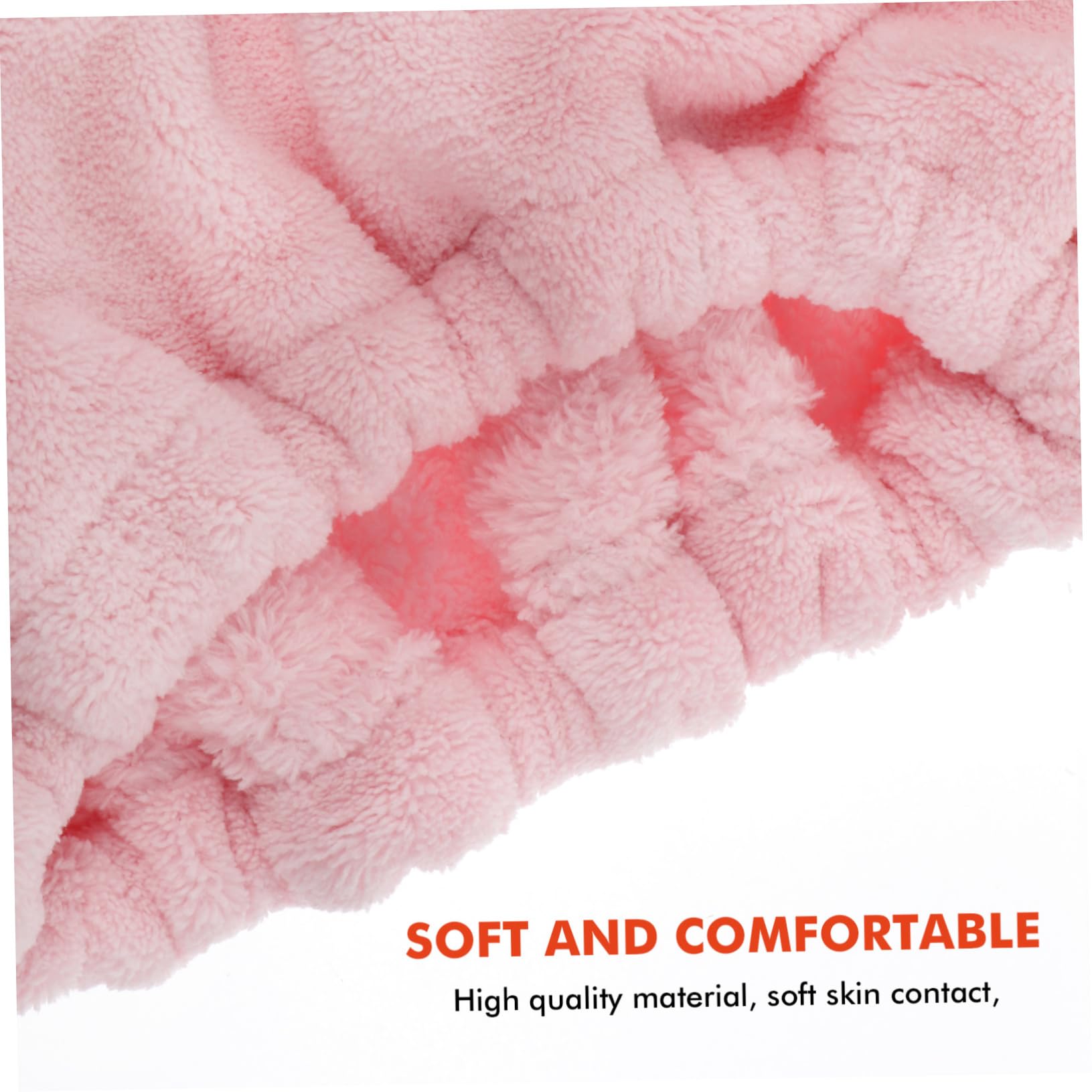 VICASKY 2pcs Absorbent Hair Drying Cap for Wet Hair Head Wrap Towel for Girls Bonnet