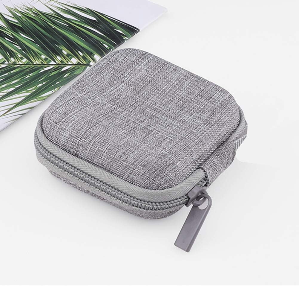 2 Pack Earphone Earbuds Headset Headphone Carrying Case Holder Mini Storage Organizer Box Container Coin Pouch Wallet for MP3,Bluetooth Ear Buds,USB Data Line Cables,Keys,Electronics Protective 2 Pack Earphone Earbuds Headset Headphone Carrying Case Holder Mini Storage Organizer Box Container Coin Pouch Wallet for MP3,Bluetooth Ear Buds,USB Data Line Cables,Keys,Electronics Protective