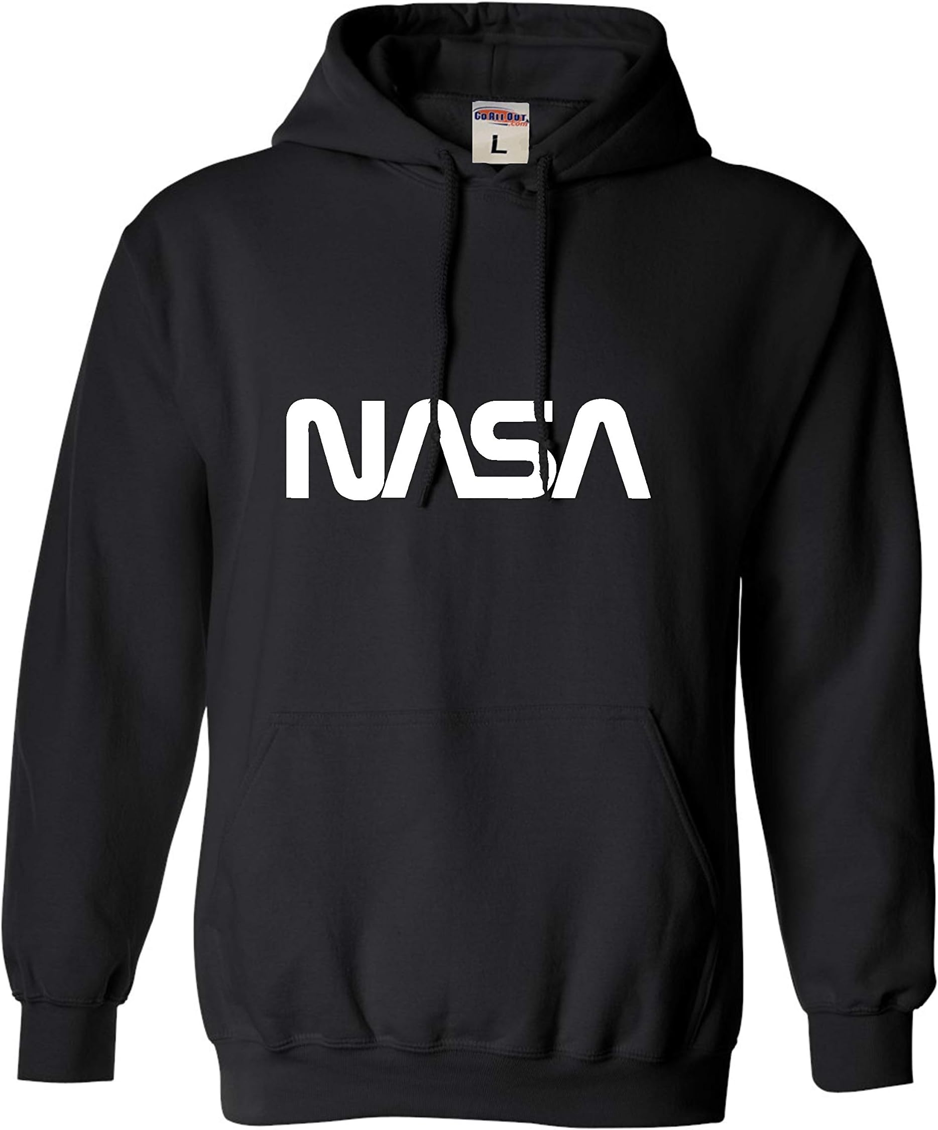 Go All OutNasa Worm Logo Mens Women Sweatshirt Hoodie