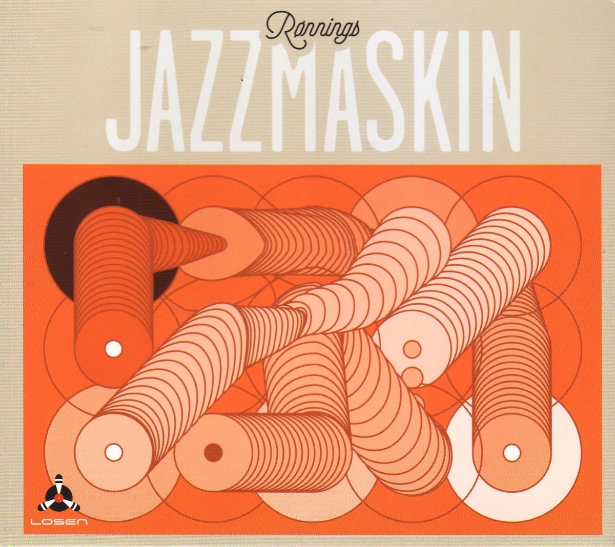 Ronnings Jazzmaskin - Jazzmaskin! - CD Album Digipak - 2016 Losen Records - VGC