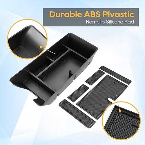 Vista 80 de LFOTPP Organizador de consola central Edge para 2021 2022 2023 2024 F o r d Edge Bandeja de consola [SE/SEL/ST-Line/Titanio/ST] Accesorios de borde