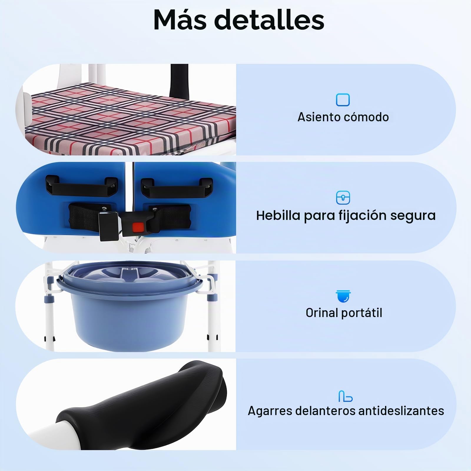 Silla de traslado manual, Silla de ruedas de transferencia para pacientes, Asistencia de transferencia, Silla elevadora de transferencia de pacientes, Adecuado para personas mayores