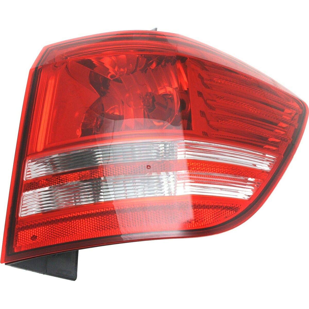 Replacement Tail Light Mechanics Choice for 2009-2018 Dodge Journey Right Outer Halogen With Bulb CAPA
