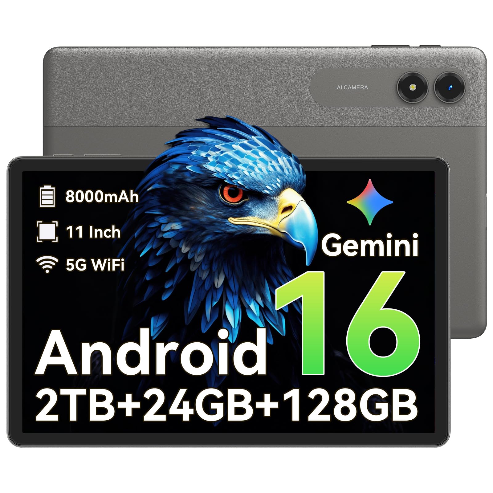 Tabwee US-2 TABWEE T50 Android 16 Tablet, 11 Inch Tablet