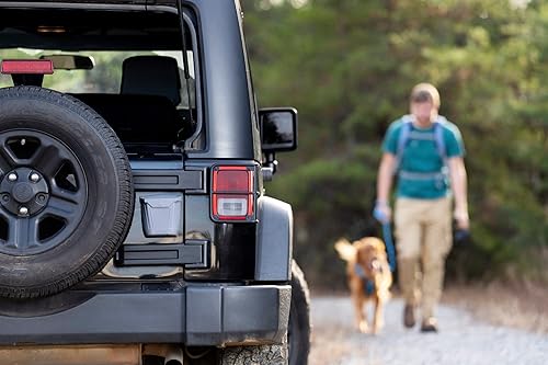 Miniatura 9 de Kurgo Contenedor de basura para puerta trasera para bolsas de basura y excrementos de perro, contenedor de basura magnético para automóviles, cesta