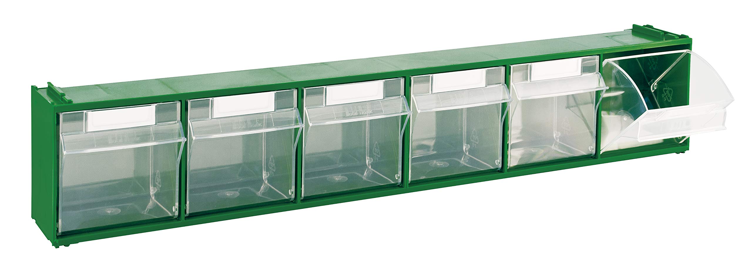 Cassettiera Mobil Plastic Modello 'Madia 2' - 6 Cassetti - Verde