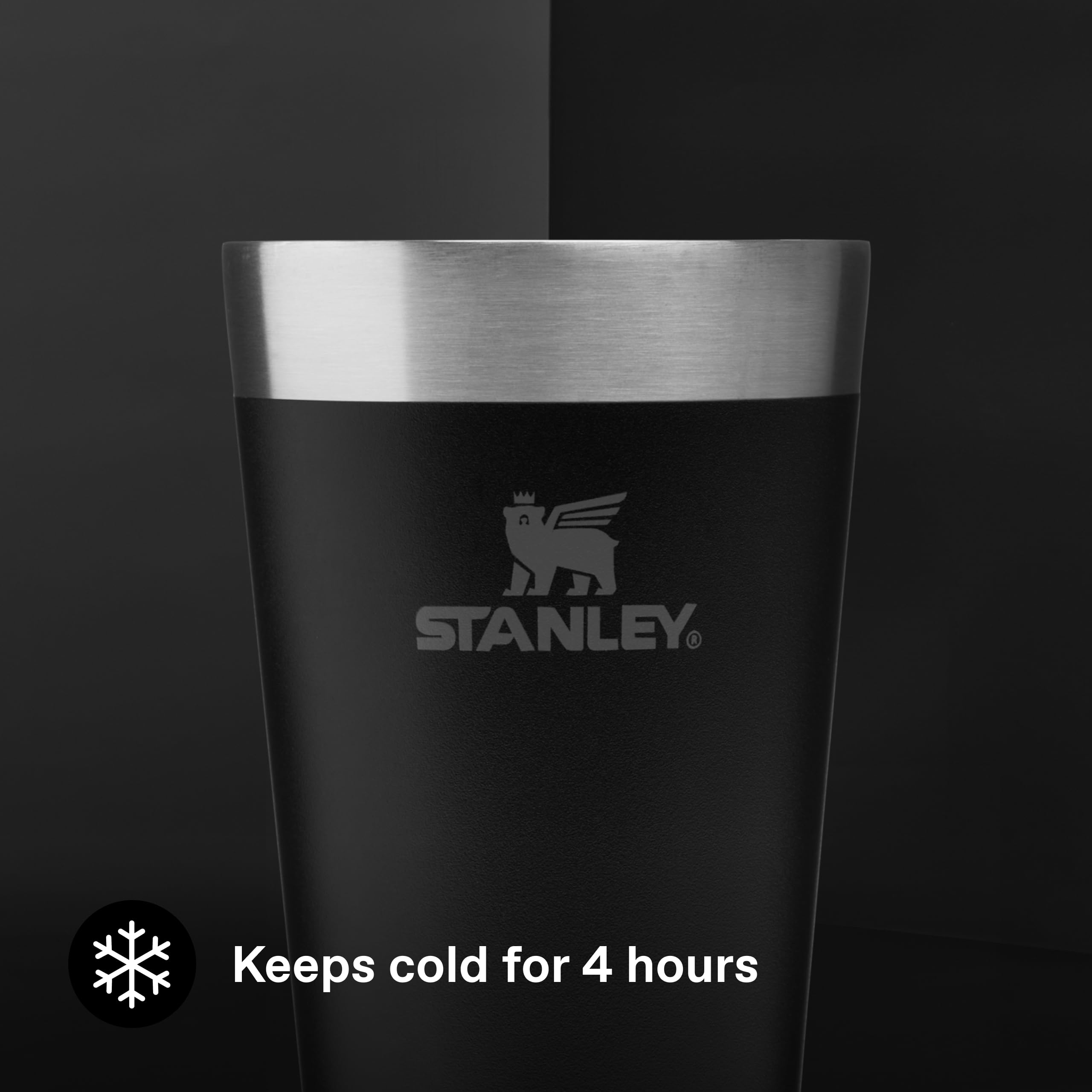 Amazon.com: STANLEY Adventure Stacking Beer Pint 0.47L - Travel