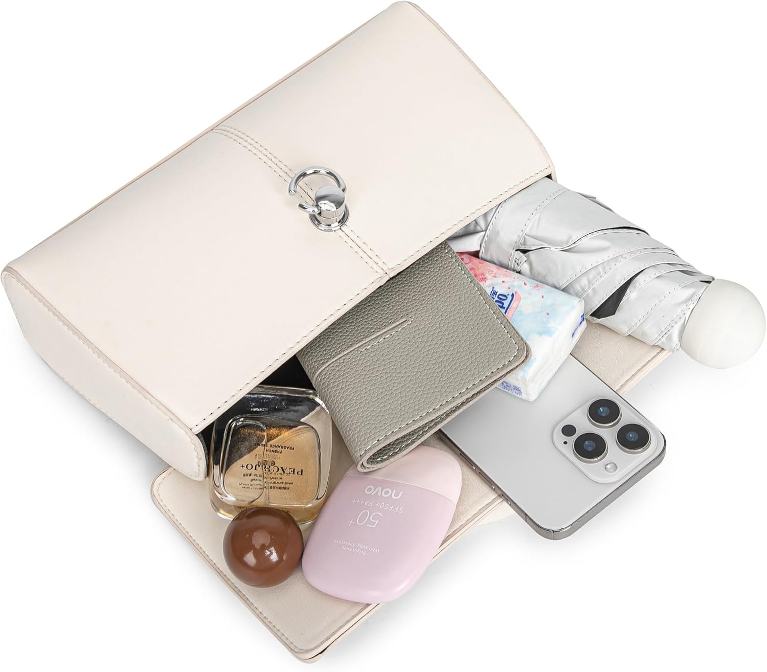 Women's Thea Top Handle Bag Purse Small Top Handle Purses For Women Vanity Purse - Image 7