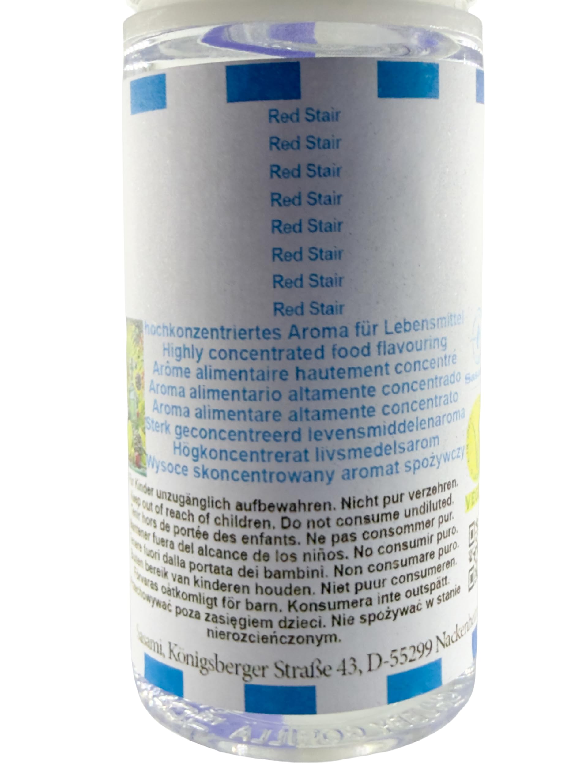 Red Stair aroma concentrado - Vegano - Sasami - 10ml