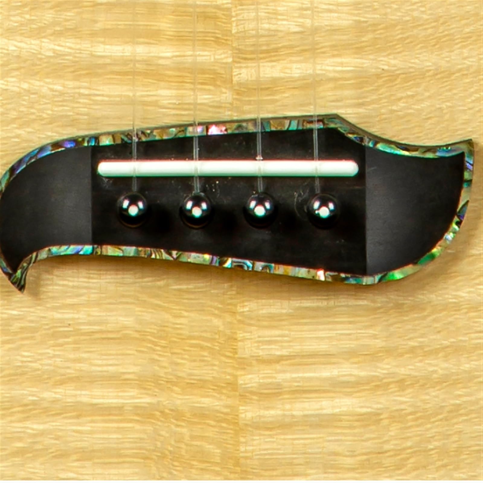 Ukelele Ukelele Profesional Profesional De 26 Pulgadas 5A Arce Tigre Onda Única Azul Avanzado