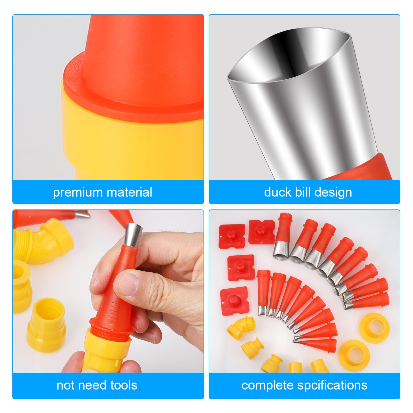 Ensemble D'outils De Calfeutrage 3 En 1, Outil De Finition Pour