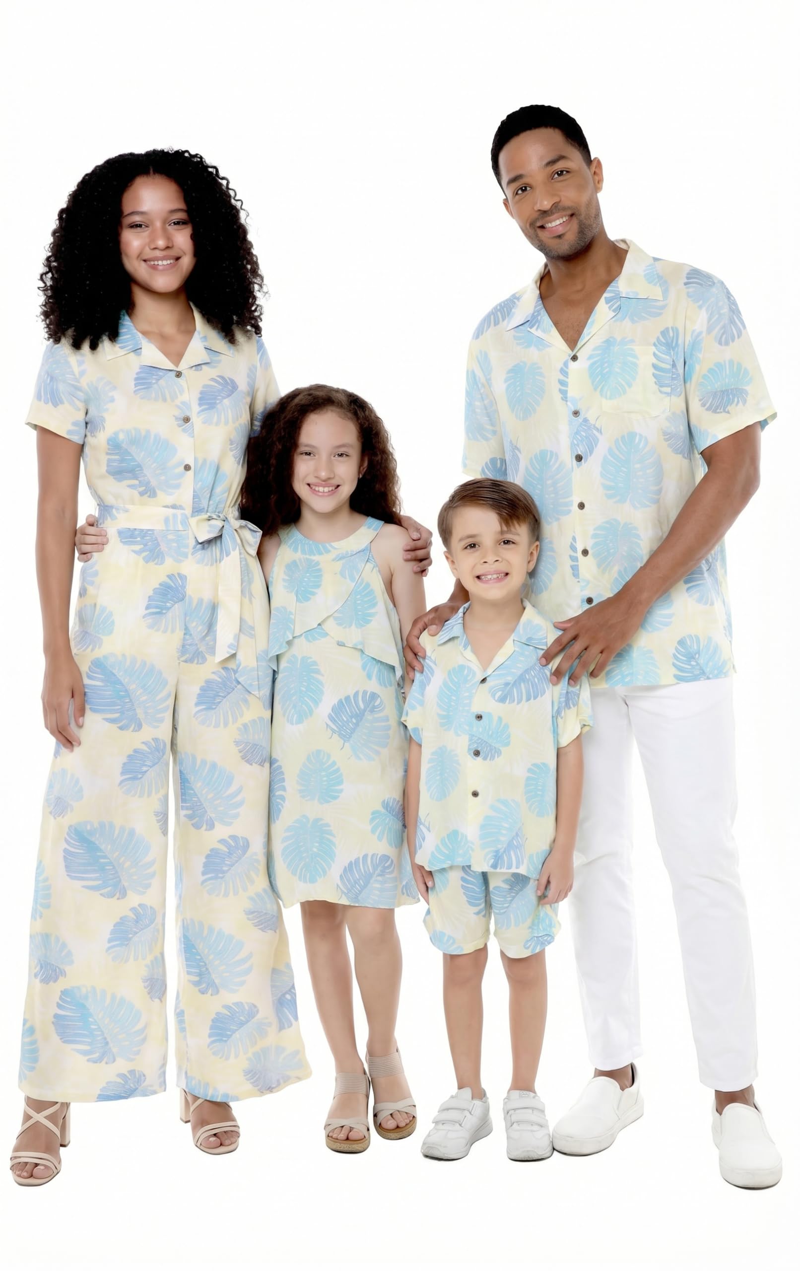 Hawaii Hangover Family Matching Hawaiian Clothes, Pacific Palm Cream
