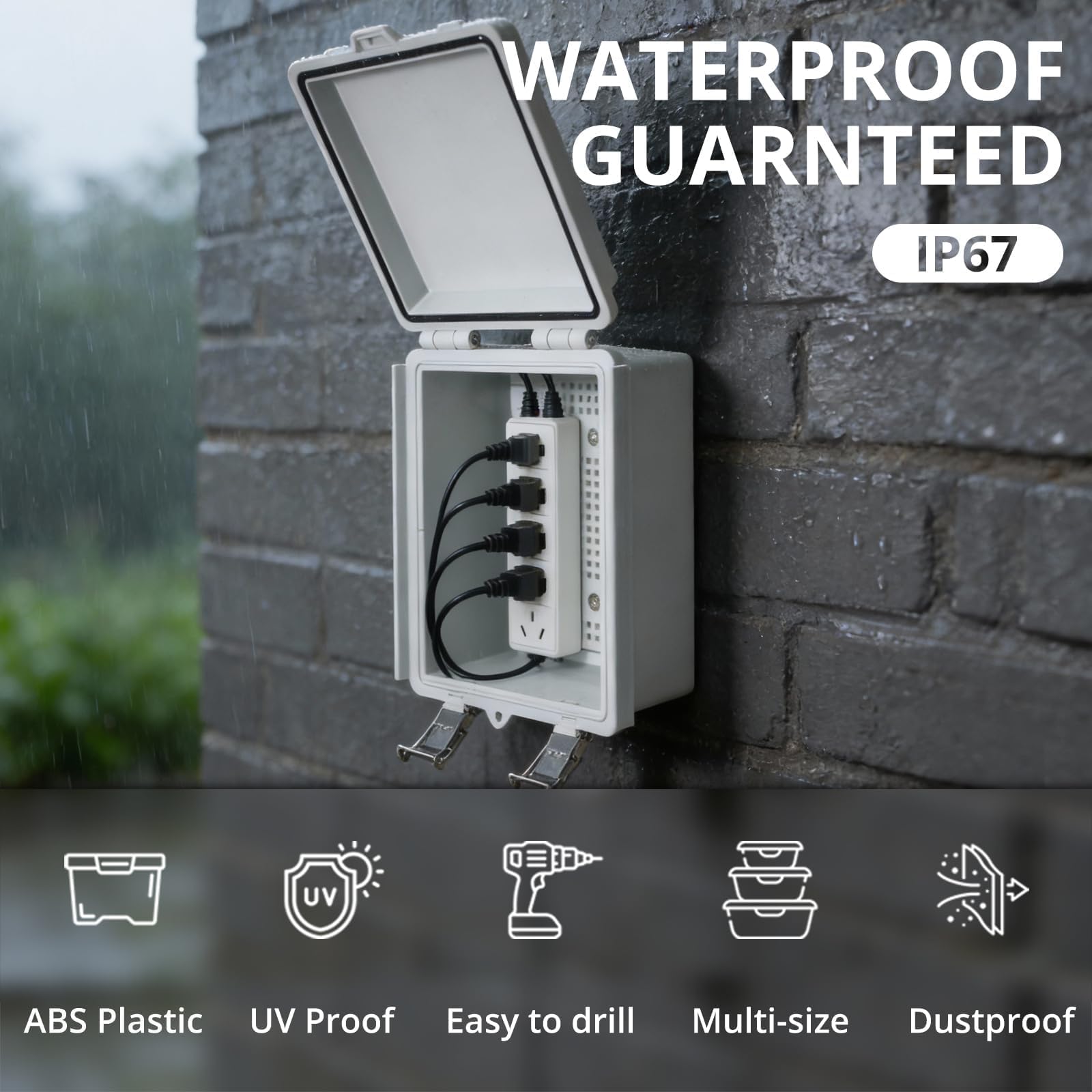Waterproof Electrical Box - Outdoor Protection -4