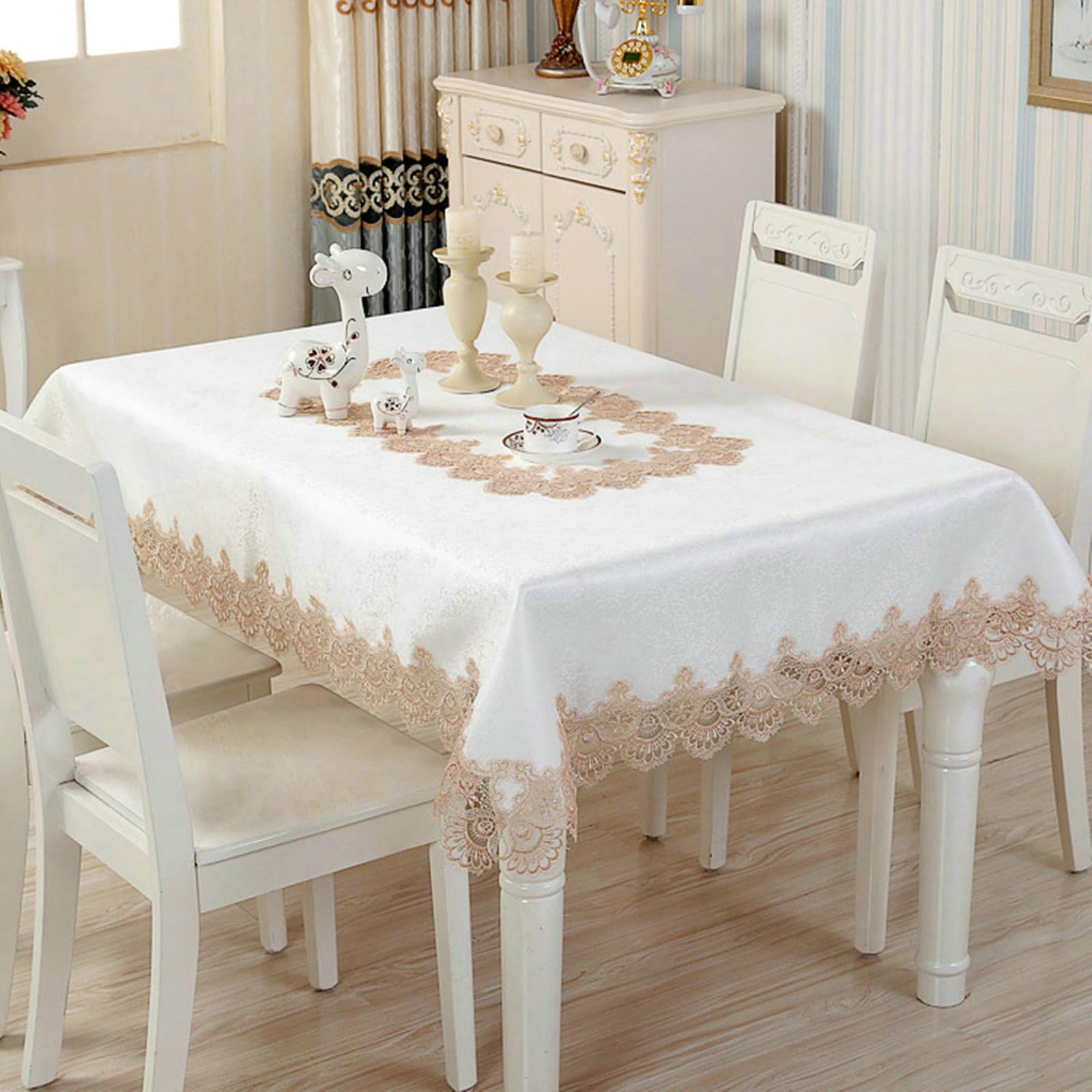 Tovaglie Poliestere Rettangolare, Tovaglia Lavabile 75x230 cm