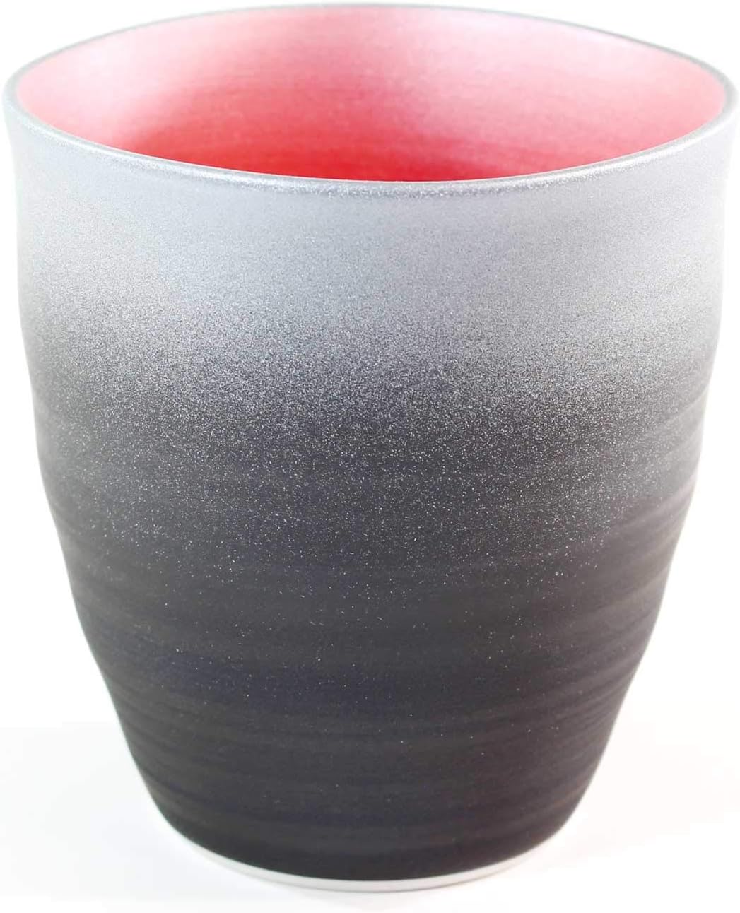 伝統工芸・桐箱入り｜窯変金プラチナ彩｜有田焼の陶芸家が丹精込めて造った波渕ビアグラスペアセット｜藤井錦彩