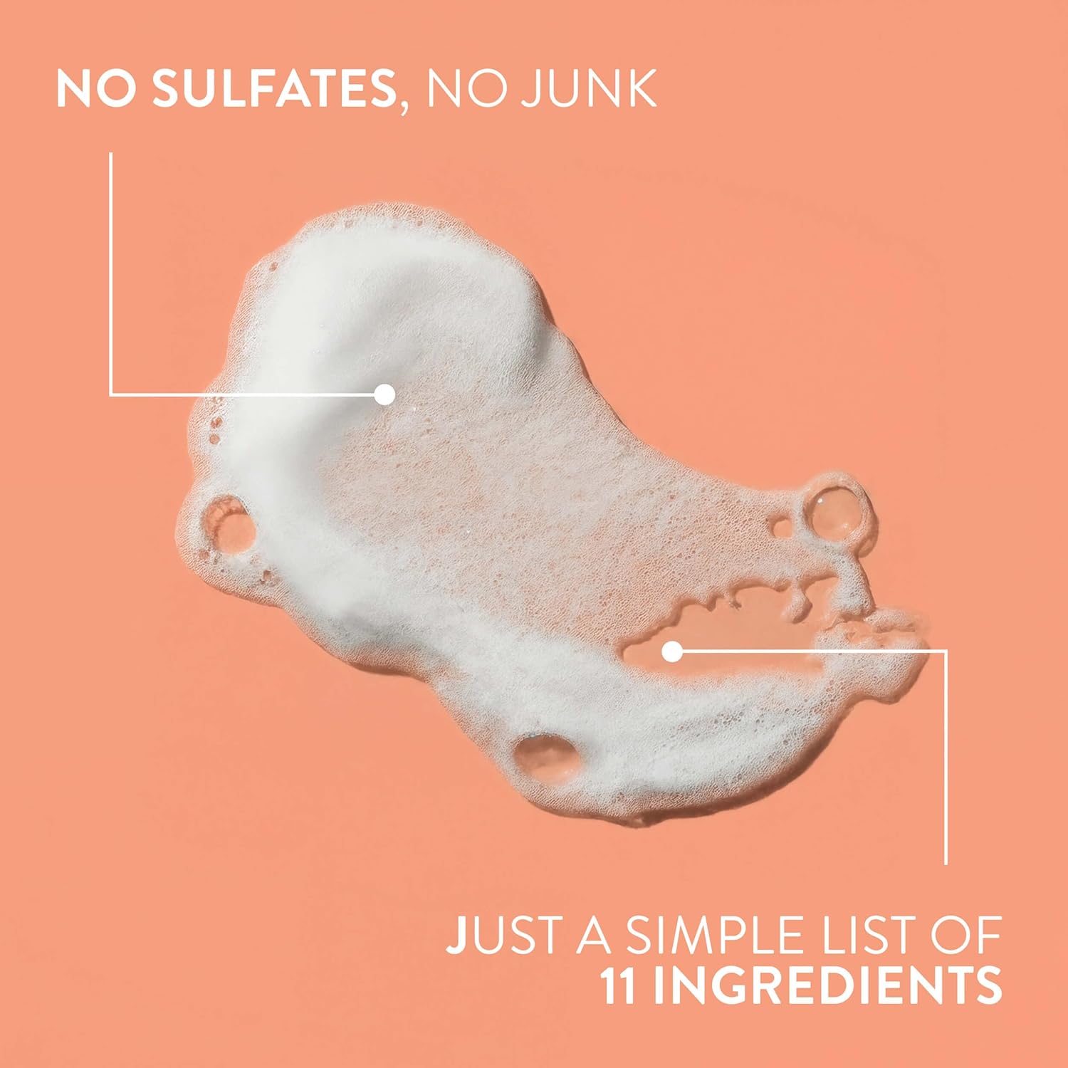 Native Moisturizing Shampoo Sweet Peach & Nectar 16.5 fl Oz.