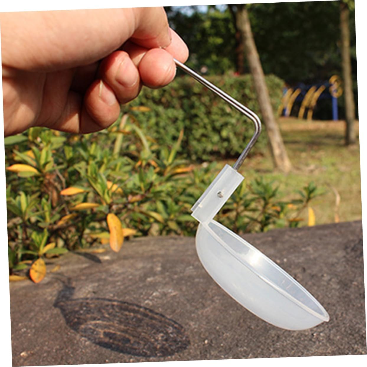 1set Reusable Plastic Soup Bowls Soup Spoons for Camping BBQ and Outdoor Activities and Lightweight Serving Set Bowls Spoons