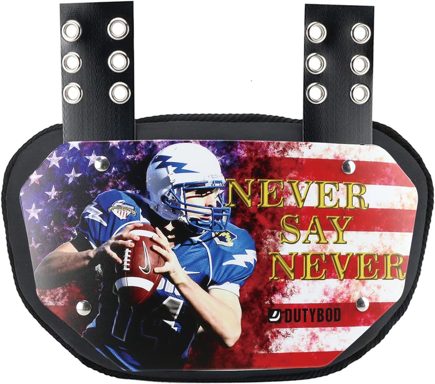Football Back Plate- Lower Backplate Rear Lower Back
