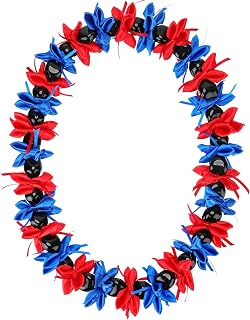 Orchid Blue Red Black Graduation Money Lei