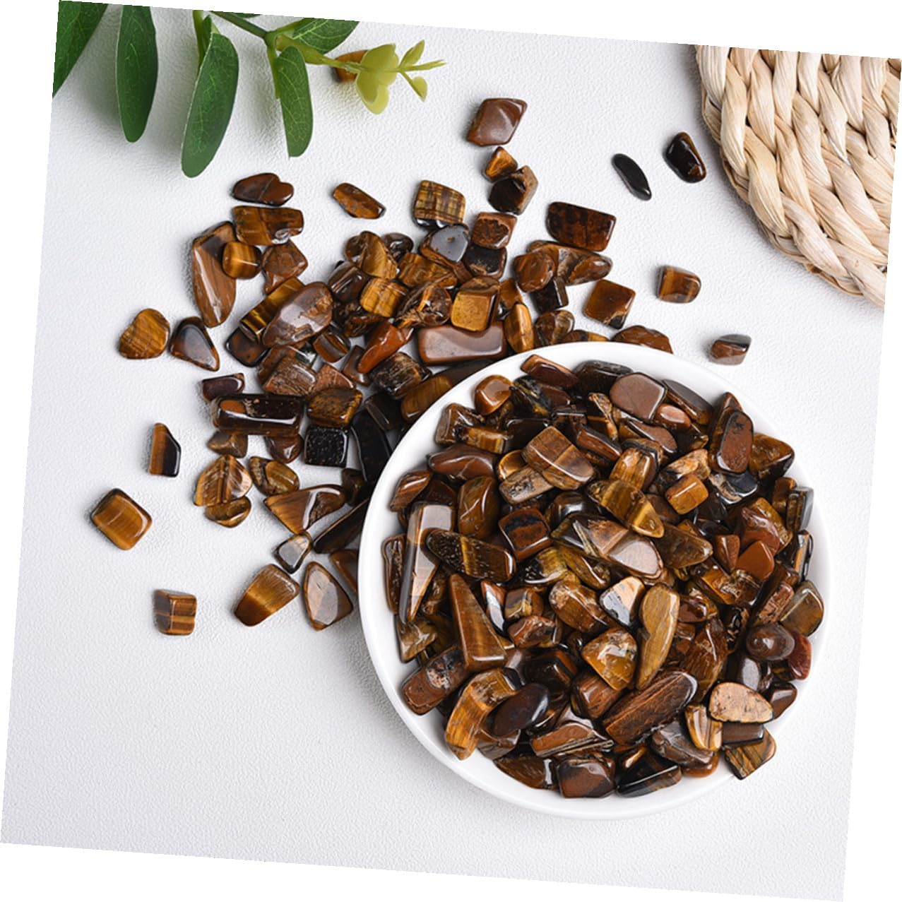 Eye Bulk Aquarium Gravel 7-9mm Natural Garden Rocks 2lb Terrarium Landscaping Stones for Fish Decor