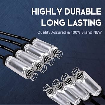 チー Amazon.com: TICANEE Spark Plug Wires Set 9748HH w/Metal