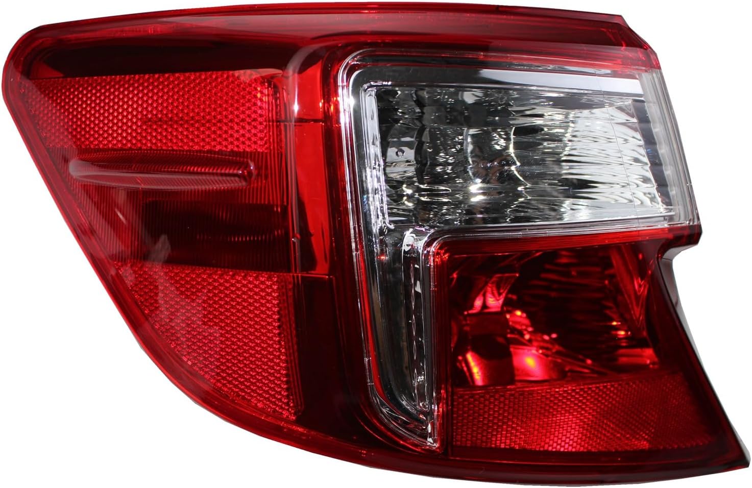 Driver Side Outer Rear Tail Brake Light Lamp Tail Light Compatible with Toyota Camry 2012-2014 |OE-Style | TO2804114/81560-06470 (Left Driver Side)