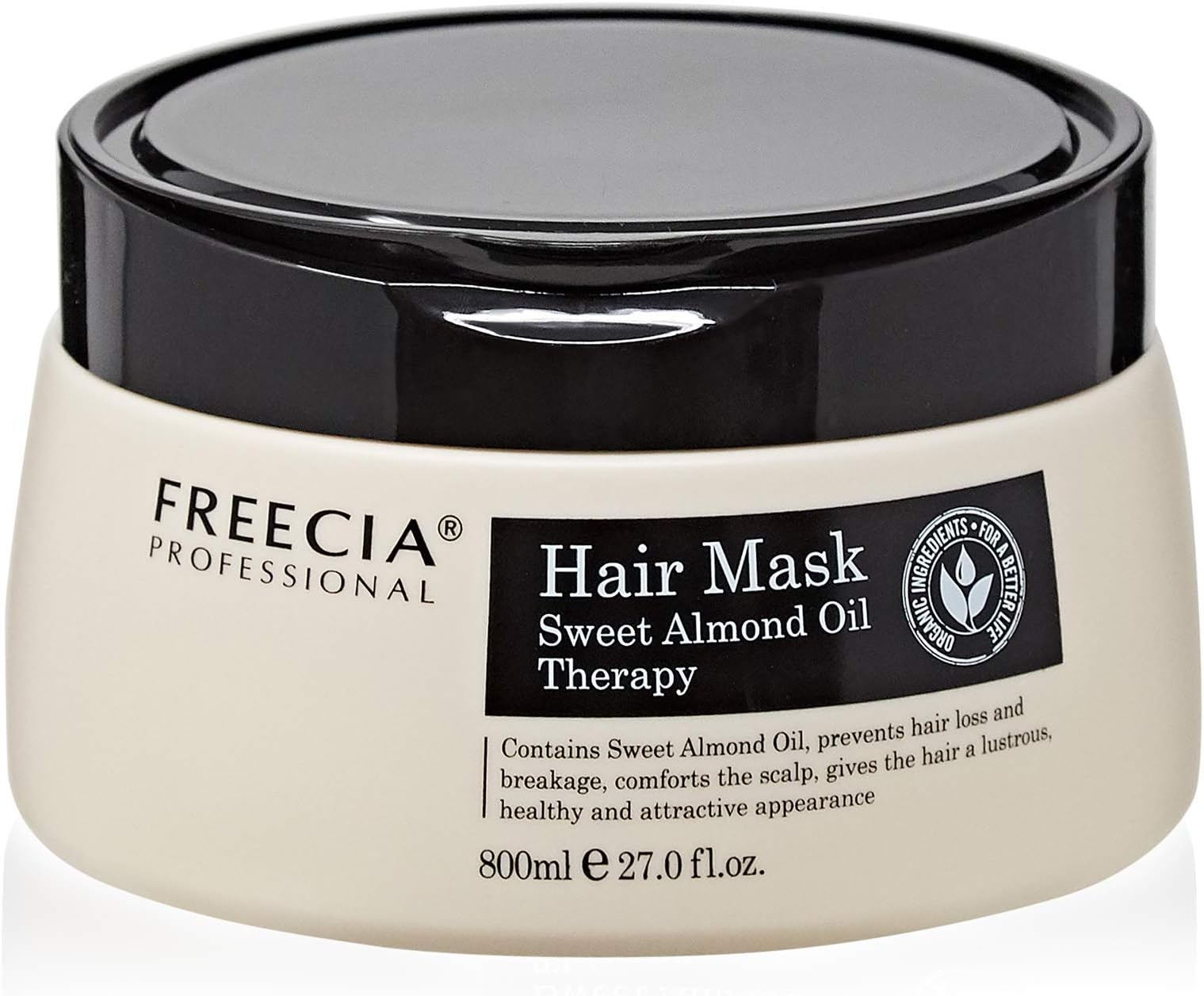 Freecia Sweet Almond Oil Hair Mask, 800 ml