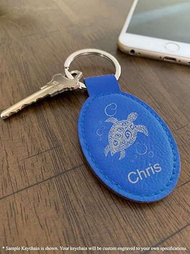 Miniatura 6 de LaserGram Llavero ovalado, bandera de Nicaragua, grabado personalizado incluido