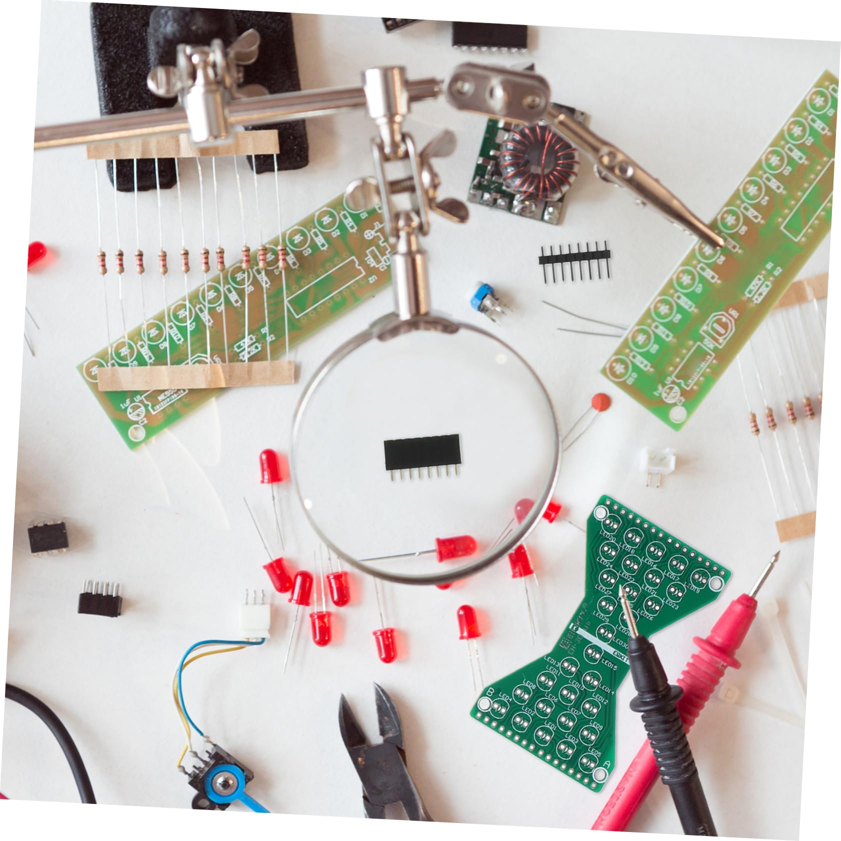 MUSISALY Hourglass Diy Kit Soldering Set Electronic Soldering Kit for Diy Projects Solder Practice Accessories