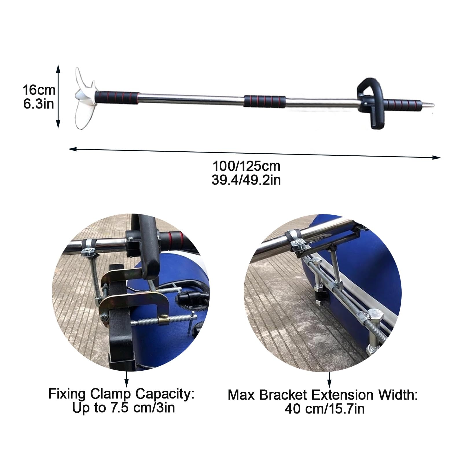 Bohrmaschine Propeller Tragbarer, Leichter Bootspaddelaufsatz