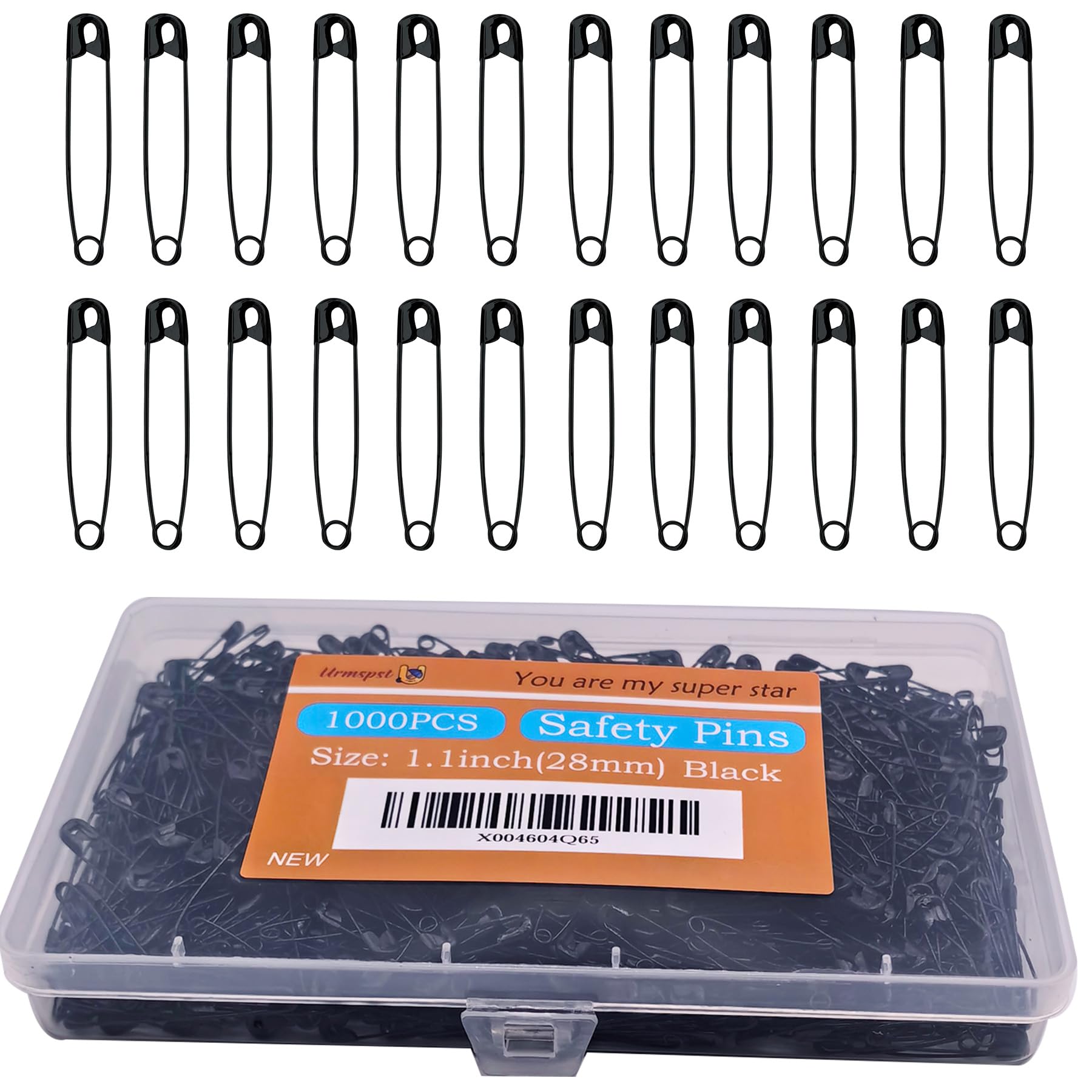 Amazon.com: Urmspst 1000PCS Safety Pins (Upgraded), 1.1 inch Small