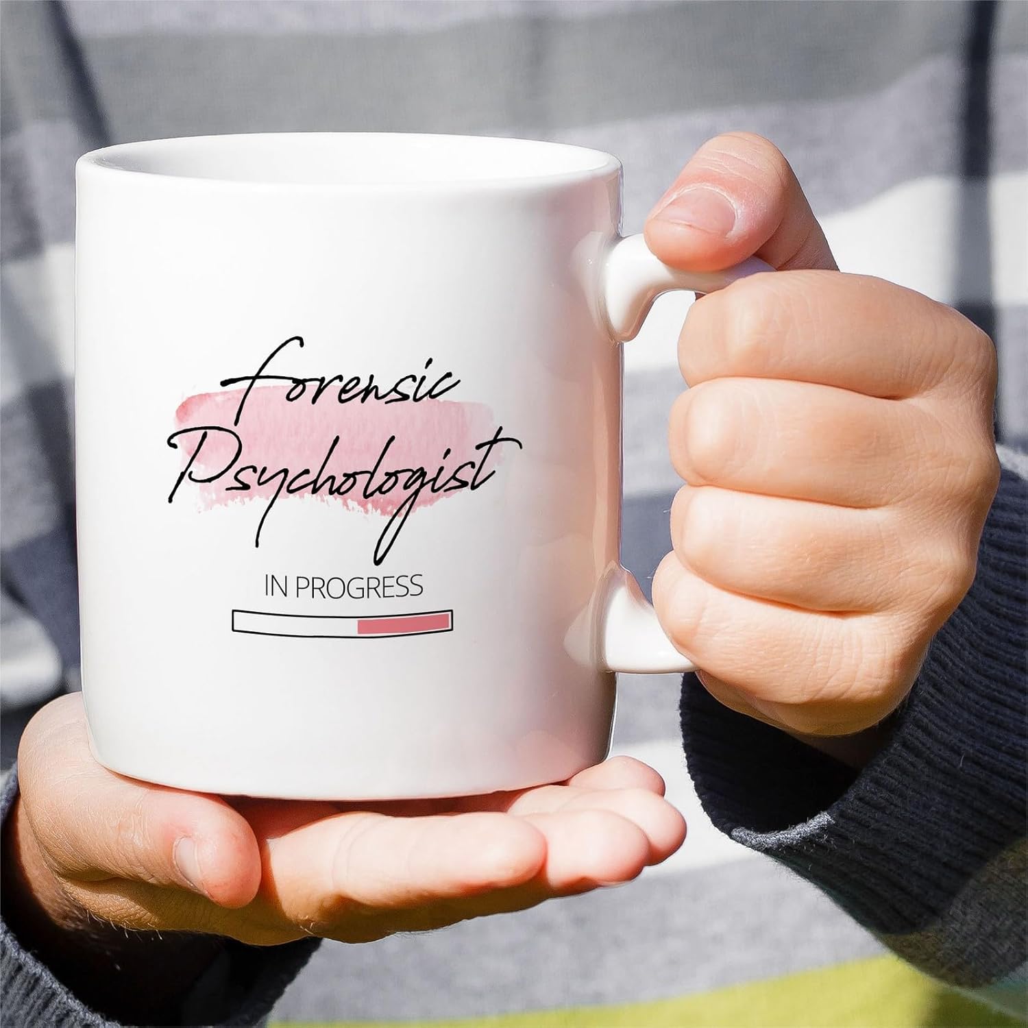 Retreez Funny Forensic Psychologist Mug - Forensic Psychologist In Progress - 11 Oz Ceramic Coffee Cup - Humorous Gift for Psychologist, Forensic Psychology Student - Graduation, Birthday Gift For Her - Image 4