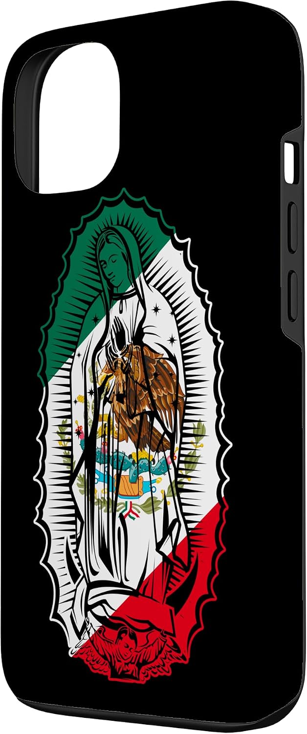 iPhone 13 Virgencita de Guadalupe con bandera de México Case