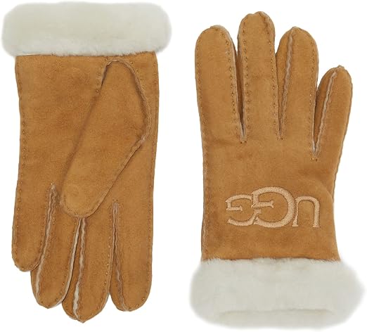 Amazon.com: UGG Guante bordado de piel de oveja para mujer : Ropa, Zapatos  y Joyería