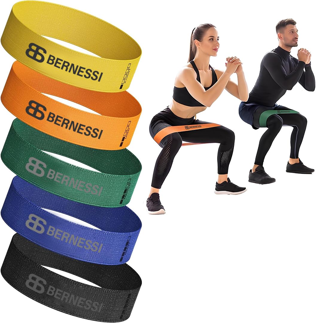 Sponsored Ad – 5pcs 10-75lbs Fabric Resistance Band Set for Working Out Women & Man, Elastic Anti-Slip Booty & Legs Exercise Band Different Strength for Training Fitness Exercises Home Workouts Gym Yoga