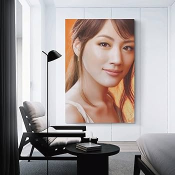 Amazon.co.jp: 綾瀬 はるか 女優 写真 (21) プリント キャンバス
