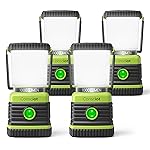 LED Camping Lantern, Consciot Battery Powered LED Lantern Flashlight, 1000LM, 4 Light Modes, IPX4 Waterproof, Survival Kits for Indoor Outdoor, Emergency Light for Home Power Outages, Hurricane, Storm