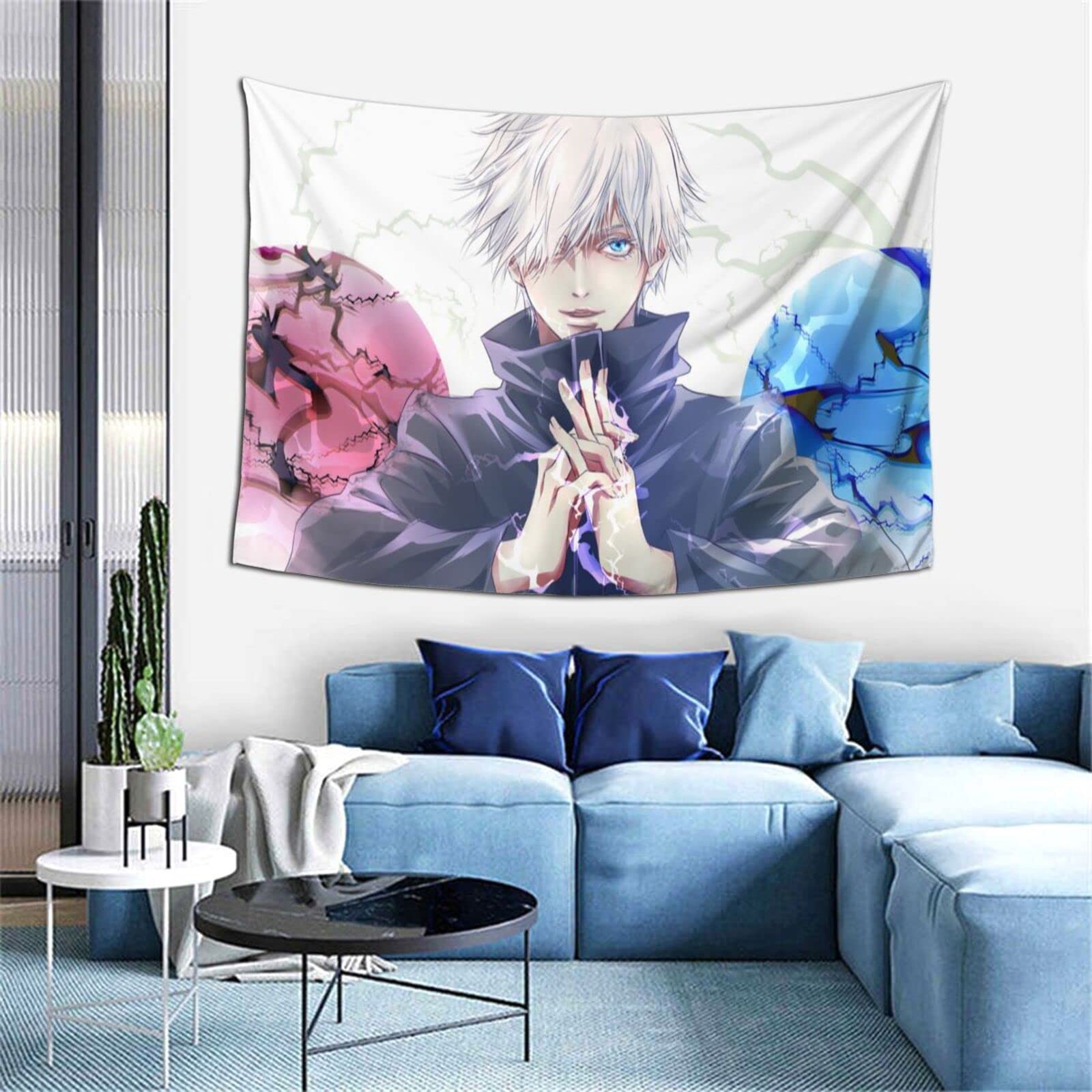Amazon.co.jp: 呪術廻戦 五条悟 タペストリー 多機能タペストリー
