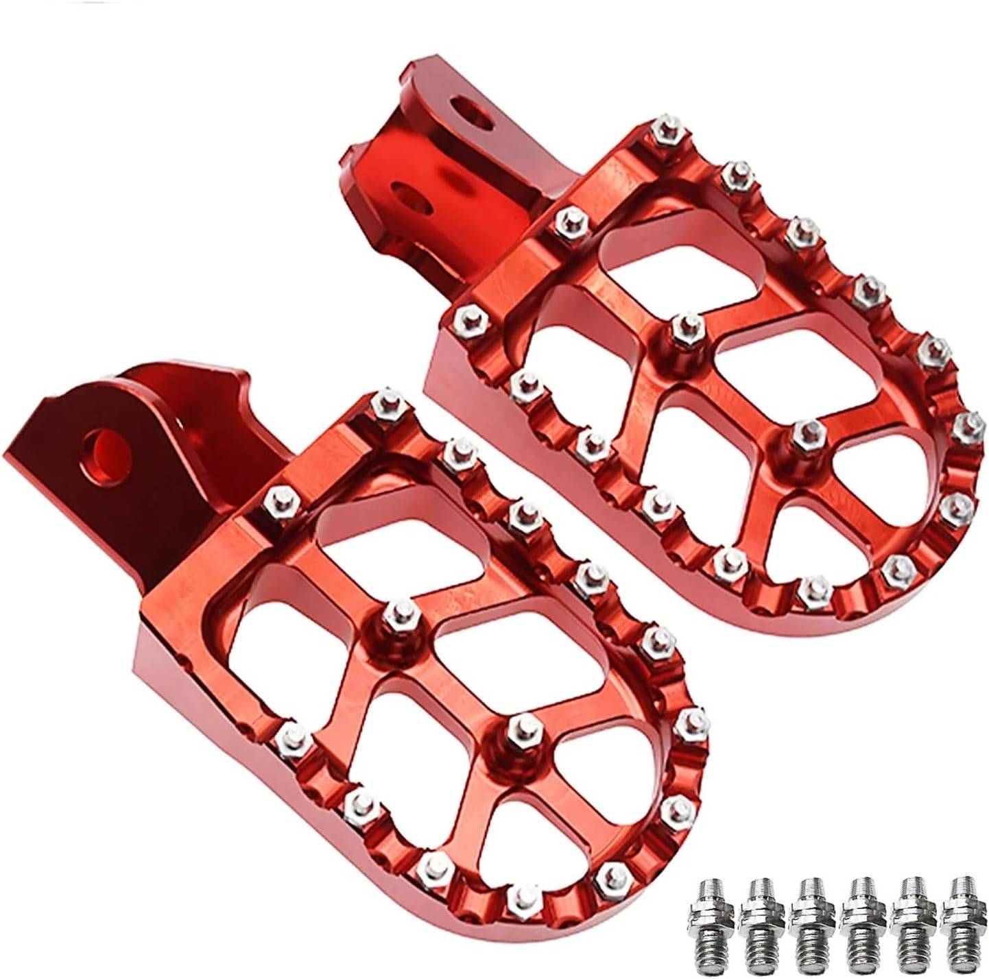 Motorcycle pedal Electric Off-Road Motorcycle Floor Boards Pedals Footpegs Bracket Sur-Ron Surron Sur ron Light Bee S & Light Bee X Parts(Gold)